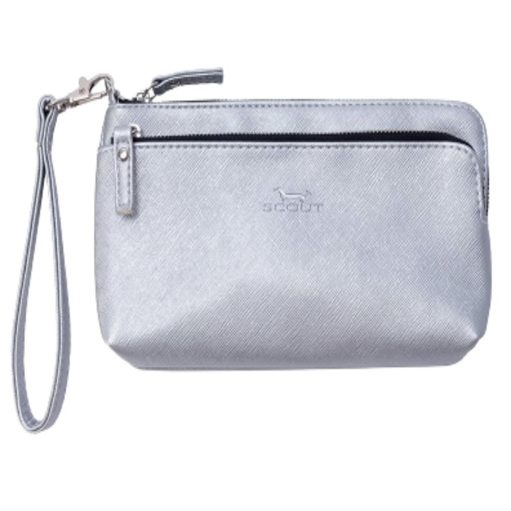 KELLY WRISTLET-METALLIC SILVER